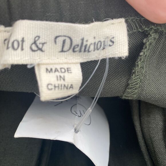 Hot And Delicious Olive Sweetheart Neck Sleeveless Jumpsuit‎ Cocktail M - Picture 7 of 10